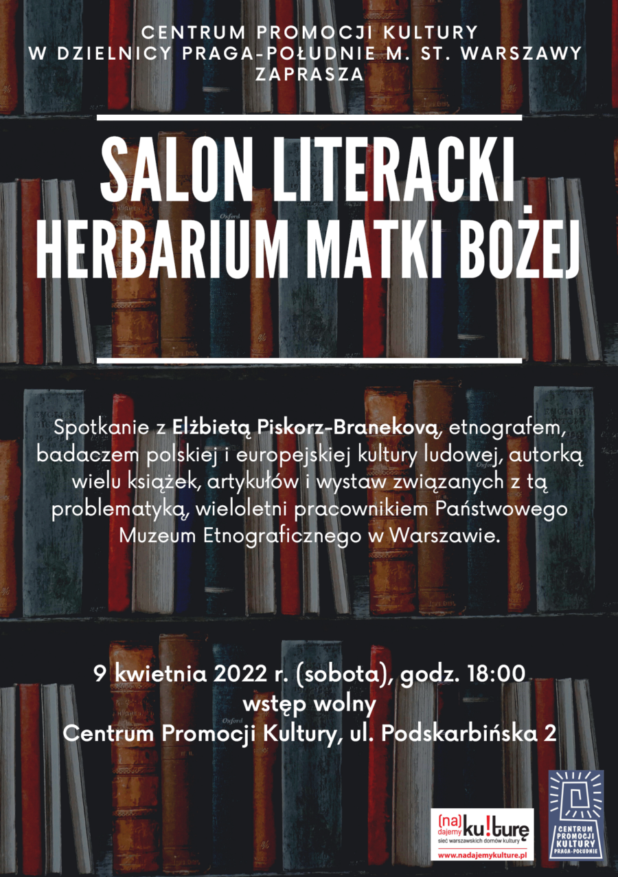 Salon Literacki: Elżbieta Piskorz-Branekova