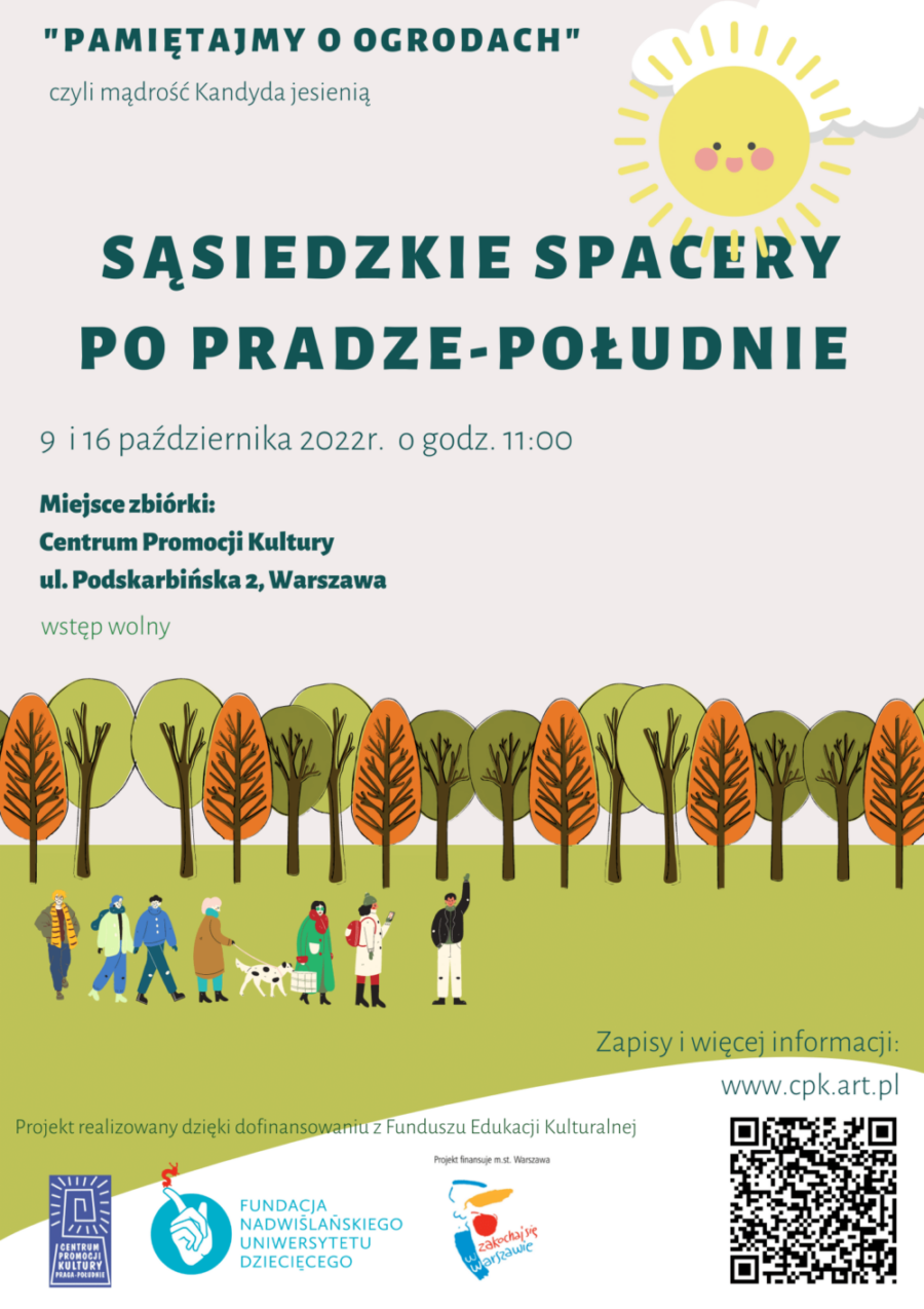Pamiętajmy o ogrodach: spacery po Pradze-Południe