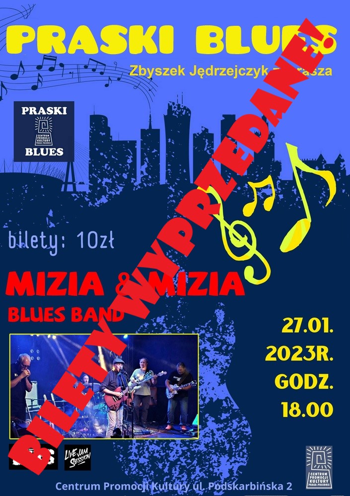53. Praski Blues: Mizia & Mizia Blues Band / BILETY WYPRZEDANE!
