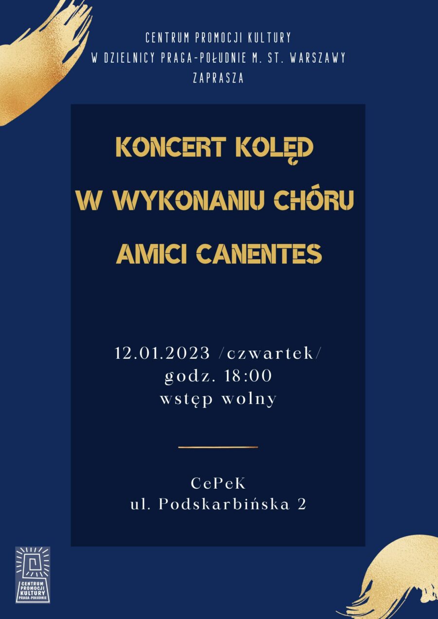 Koncert kolęd w wykonaniu chóru Amici Canentes