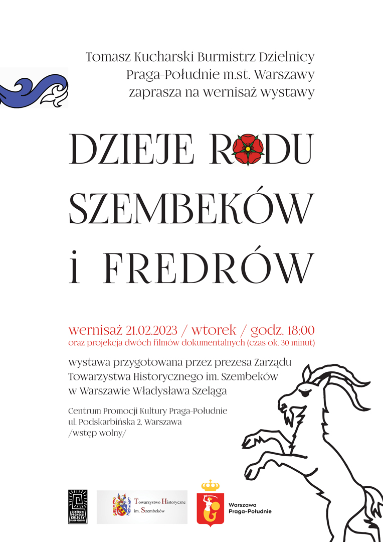 Wernisaż wystawy „Dzieje Rodu Szembeków i Fredrów”