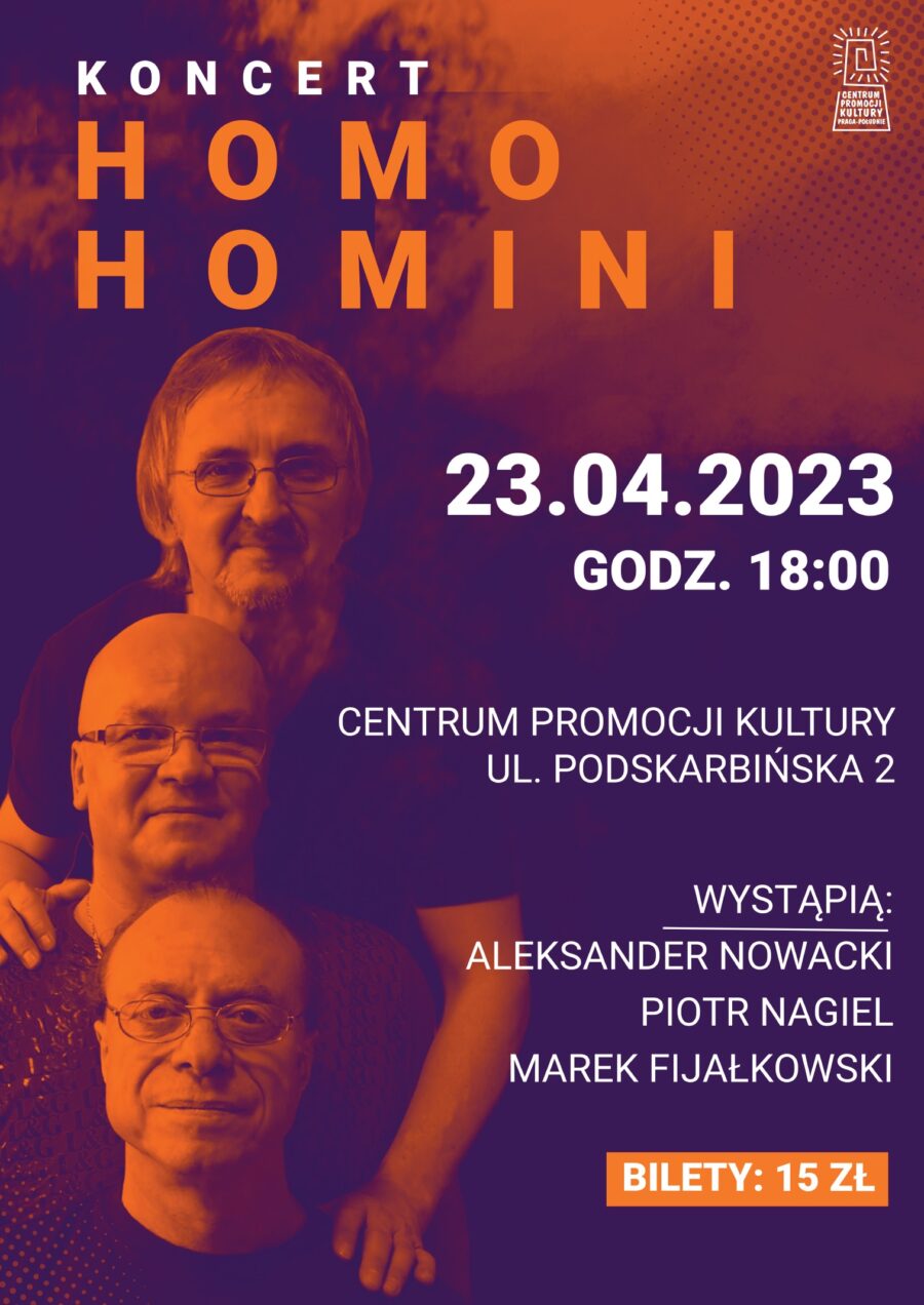 Bilety na koncert Homo Homini – informacja