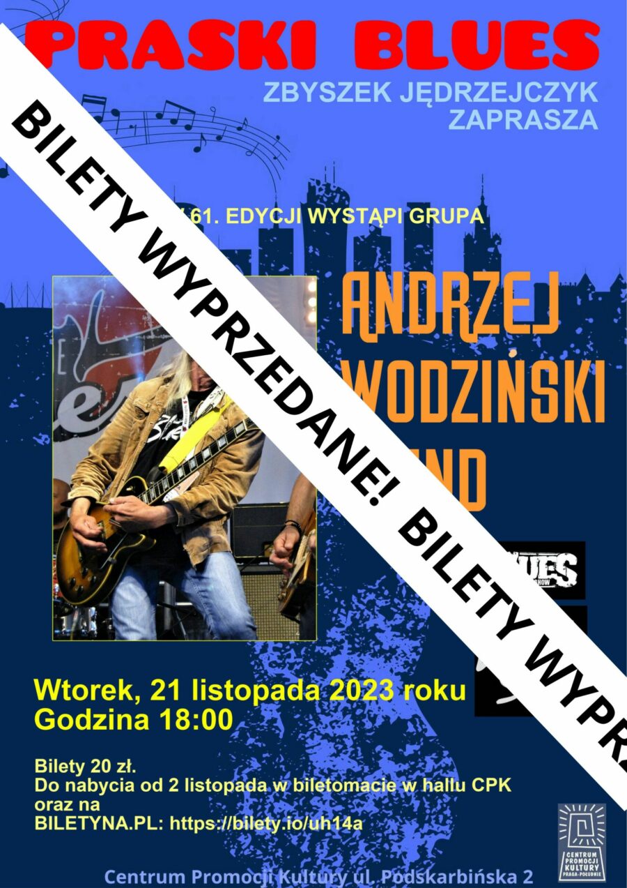 LXI Praski Blues. Edycja listopadowa – BILETY WYPRZEDANE!