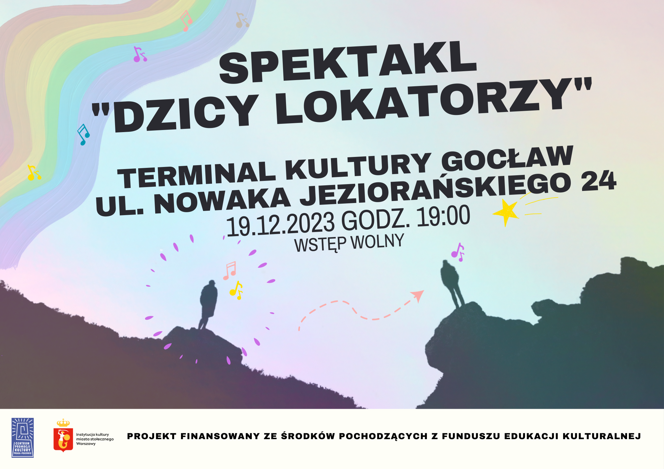 Spektakl „Dzicy lokatorzy” w Terminalu Kultury Gocław
